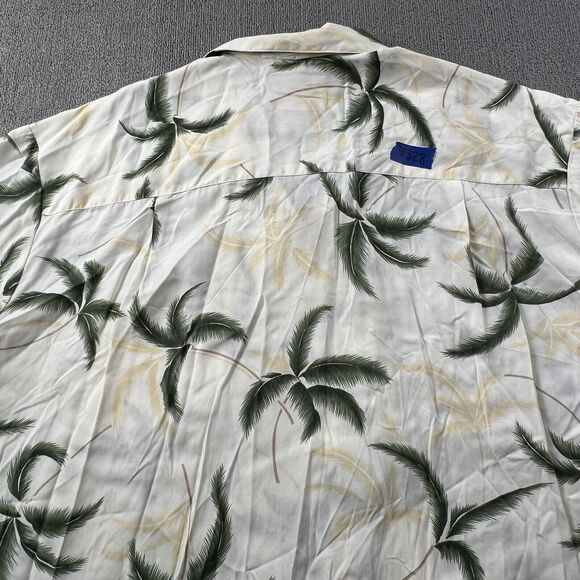 Vintage Paradise Found Shirt Adult 2XL XXL Button Up Short Sleeve Hawaiian Men's - Picture 13 of 14